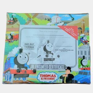 Thomas the Tank Engine Engineer Certificate/Photo Frame Go Go Thomas Tour